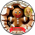 3D Tortenaufleger Fototorte Tortenbild Geburtstag Party Weihnachten Christmas Xmas Lebkuchenmann WN10 (Zuckerpapier)