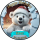 3D Tortenaufleger Fototorte Tortenbild Geburtstag Party Weihnachten Christmas Xmas Eisbär Knut WN12 (Zuckerpapier)