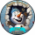 3D Tortenaufleger Fototorte Tortenbild Geburtstag Party Weihnachten Christmas Xmas Schneemann Olaf WN14 (Zuckerpapier)