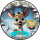 3D Tortenaufleger Fototorte Tortenbild Geburtstag Party Weihnachten Christmas Xmas Rentier Rudolf WN17 (Zuckerpapier)