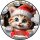3D Tortenaufleger Fototorte Tortenbild Geburtstag Party Weihnachten Christmas Xmas Katze Kätzchen Kitten Cat WN19 (Zuckerpapier)