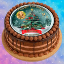 Tortenaufleger Fototorte Tortenbild Geburtstag Wolf Wölfe WÖ01 (Zuckerpapier)