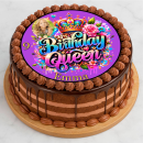 Tortenaufleger Tortendeko Fototorte Tortenbild Geburtstag Happy Birthday Queen BQ01 (Zuckerpapier)
