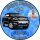 Tortenaufleger Tortendeko Fototorte Geburtstag Happy Birthday Fahrzeuge Auto Ford Ranger Black Schwarz FZ14 (Zuckerpapier)