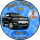 Tortenaufleger Tortendeko Fototorte Geburtstag Happy Birthday Fahrzeuge Auto Ford Ranger Black Schwarz FZ14 (Zuckerpapier)