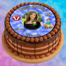 Tortenaufleger Tortendeko Fototorte Tortenbild Geburtstag Tierarzt Tierärztin Veterinär 20 cm Ø TA03 (Zuckerpapier)