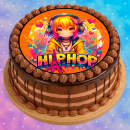 Tortenaufleger Tortendeko Fototorte Tortenbild Geburtstag Party Anime Manga 20 cm Ø AN06 (Zuckerpapier)