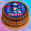 Tortenaufleger Tortendeko Fototorte Tortenbild Geburtstag Party Anime Manga 20 cm Ø AN09 (Zuckerpapier)