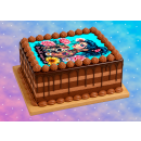 Tortenaufleger Tortendeko Fototorte Geburtstag Party Tattoo Girl 20 cm Ø TG04