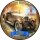 Tortenaufleger Tortendeko Fototorte Tortenbild Geburtstag Happy Birthday Auto Oldtimer Vintage VI01 Rund 14 cm Ø mit Foto