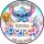 Tortenaufleger Tortendeko Fototorte Tortenbild Geburtstag Party Einschulung Lilo & Stitch LS02 (Zuckerpapier) Rund 20 cm Ø mit Foto