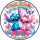 Tortenaufleger Tortendeko Fototorte Tortenbild Geburtstag Party Einschulung Lilo & Stitch LS03 (Zuckerpapier) Rund 20 cm Ø ohne Foto