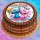 Tortenaufleger Tortendeko Fototorte Tortenbild Geburtstag Party Einschulung Lilo & Stitch LS03 (Zuckerpapier) Rund 20 cm Ø ohne Foto