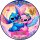 Tortenaufleger Tortendeko Fototorte Tortenbild Geburtstag Party Einschulung Lilo und Stitch LS05 (Zuckerpapier) Rund 20 cm Ø mit Foto