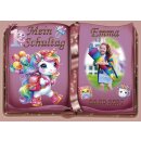 Tortenaufleger Tortendeko Fototorte Tortenbild Einhorn Regenbogen Einschulung Schulanfang 1. Schultag Schuleinführung SE07 (Zuckerpapier)