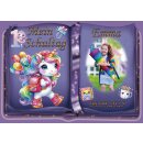 Tortenaufleger Tortendeko Fototorte Tortenbild Einhorn Regenbogen Einschulung Schulanfang 1. Schultag Schuleinführung SE07 (Zuckerpapier)