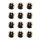 Muffinaufleger Cupcakes Muffins Zuckerpapier Hochzeit Brautpaar HZ26