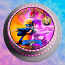 Tortenaufleger Tortendeko Fototorte Tortenbild Geburtstag Party Anime Manga Naruto NA03 (Zuckerpapier) Rund 14 cm Ø ohne Foto