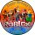 Tortenaufleger Tortendeko Fototorte Tortenbild Geburtstag Gamer Roblox Dynablocks RX01 (Zuckerpapier)