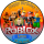 Tortenaufleger Tortendeko Fototorte Tortenbild Geburtstag Gamer Roblox Dynablocks RX01 (Zuckerpapier) Rund 14 cm Ø mit Foto