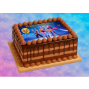 Tortenaufleger Tortendeko Fototorte Tortenbild Geburtstag Party Demon Hunters K-Pop KP02 (Zuckerpapier) DIN A4 mit Foto