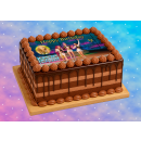 Tortenaufleger Tortendeko Fototorte Tortenbild Geburtstag Party Demon Hunters K-Pop KP04 (Zuckerpapier)