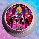 Tortenaufleger Tortendeko Fototorte Tortenbild Geburtstag Party CYBER SINS Girlband K-Pop KP07 (Zuckerpapier)