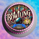 Tortenaufleger Tortendeko Fototorte Geburtstag Hobby Party Sport Bowling Bowlen BW08 (Zuckerpapier)