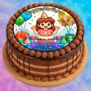 Tortenaufleger Tortendeko Fototorte Tortenbild Geburtstag Party Gamer Pixel Videospiel GO14 (Zuckerpapier)