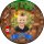 Tortenaufleger Tortendeko Fototorte Tortenbild Geburtstag Party Gamer Pixel Videospiel GO15 (Zuckerpapier) Rund 20 cm Ø mit Foto