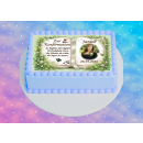 Tortenaufleger Konfirmation Buchform Greenery-Stil Botanisch Floral Aquarell Vintage K35