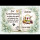 Tortenaufleger Konfirmation Buchform Eukalyptus Greenery-Sil Floral Vintage Aquarell Botanisch K36