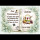Tortenaufleger Kommunion Buchform Eukalyptus Greenery-Sil Floral Vintage Aquarell Botanisch K36