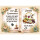 Tortenaufleger Kommunion Buchform Blumen Floral Aquarell Pastell Vintage K38