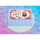 Tortenaufleger Konfirmation Buchform Blumen Floral Aquarell Pastell Vintage K37