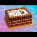 Tortenaufleger Konfirmation Buchform Blumen Floral Aquarell Pastell Vintage K38
