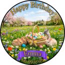 Essbarer Tortenaufleger Ostern & Geburtstag...