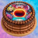 Essbarer Tortenaufleger | Basketball | Graffiti Streetball Sport | Zuckerpapier | Personalisiert mit Name, Alter, Datum & Foto | Runder Kuchenaufleger | Geburtstag | Jungen | Größe wählbar