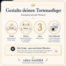 Tortenaufleger Quokka | Sterne Konfetti | personalisierbar für Kindergeburtstage